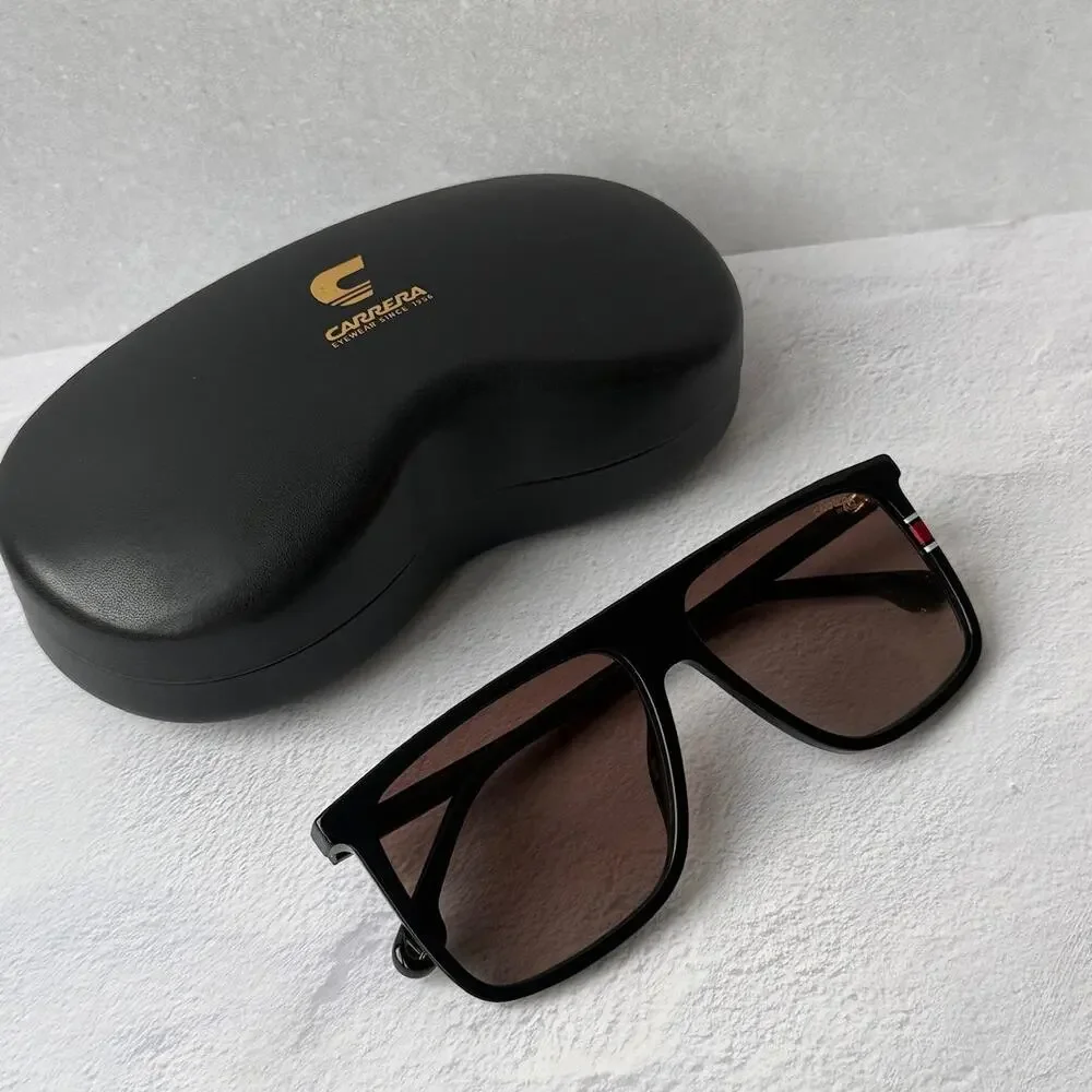 NEW Carrera 172/N/S Black Flat Top Unisex Sunglasses